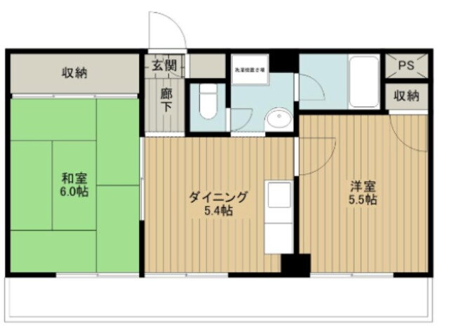 埼玉県所沢市御幸町 所沢駅 2DK マンション 賃貸物件詳細