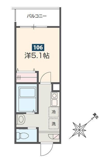 神奈川県川崎市麻生区百合丘３ 新百合ヶ丘駅 1K アパート 賃貸物件詳細