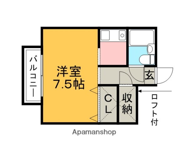 佐賀県鳥栖市鎗田町 鳥栖駅 1K アパート 賃貸物件詳細