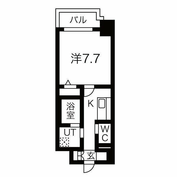 ブルームライフ八田駅前 6階 1K 賃貸物件詳細