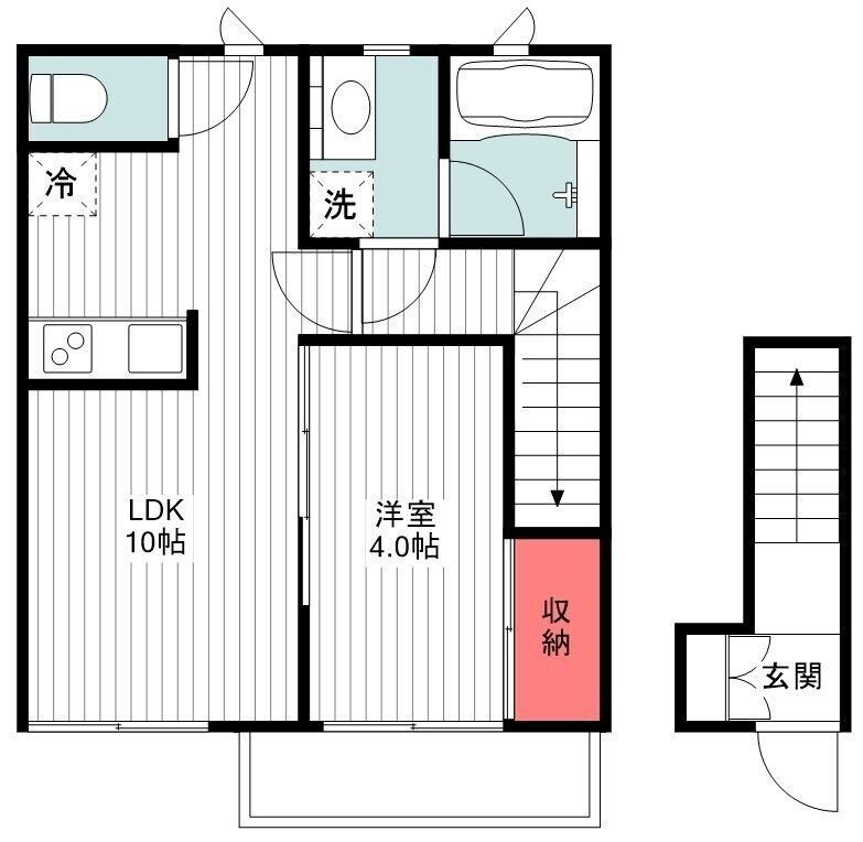 千葉県八千代市萱田町 京成大和田駅 1LDK アパート 賃貸物件詳細