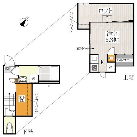 埼玉県川越市岸町１ 川越駅 1K アパート 賃貸物件詳細