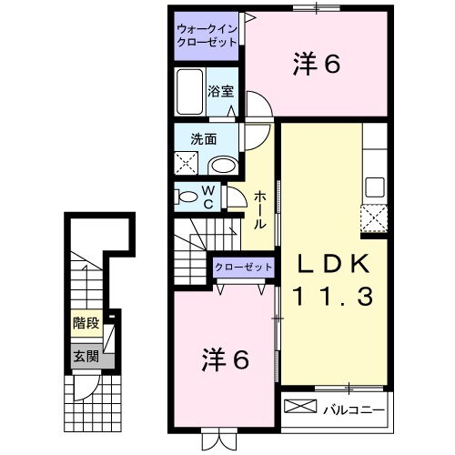 福岡県北九州市八幡西区大字本城 本城駅 2LDK アパート 賃貸物件詳細