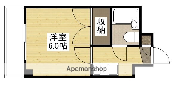 広島県安芸郡府中町柳ケ丘 向洋駅 1K マンション 賃貸物件詳細