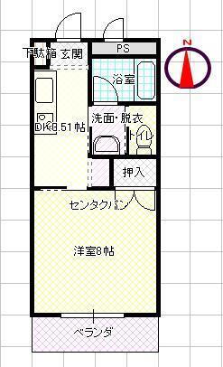 福島県郡山市字城清水 郡山駅 1DK アパート 賃貸物件詳細