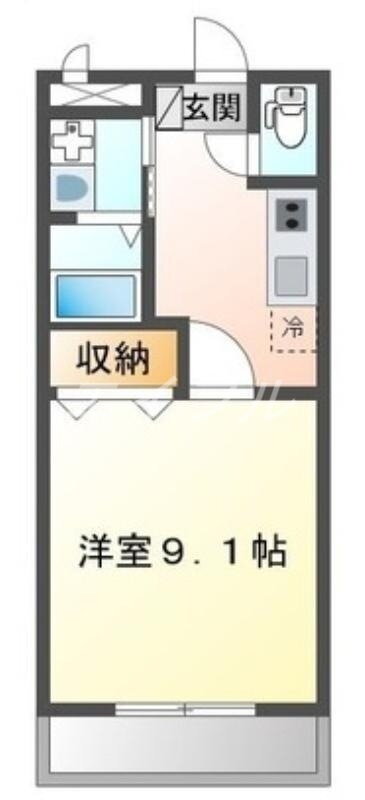 岡山県倉敷市中庄 中庄駅 1K アパート 賃貸物件詳細