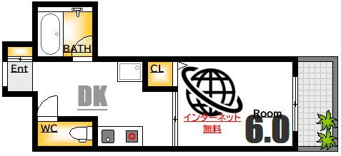 広島県広島市中区舟入本町 舟入本町駅 1DK マンション 賃貸物件詳細