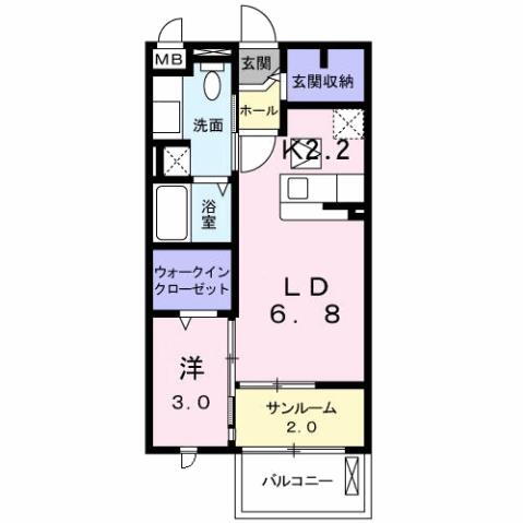 神奈川県厚木市愛甲１ 愛甲石田駅 1LDK アパート 賃貸物件詳細