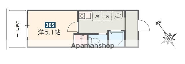 神奈川県相模原市南区旭町 相模大野駅 1K アパート 賃貸物件詳細
