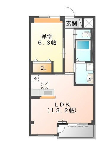 兵庫県加古川市加古川町木村 加古川駅 1LDK アパート 賃貸物件詳細