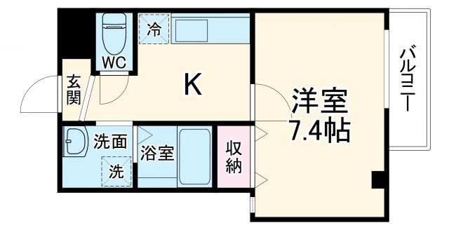 大阪府大阪市城東区諏訪１ 放出駅 1K マンション 賃貸物件詳細