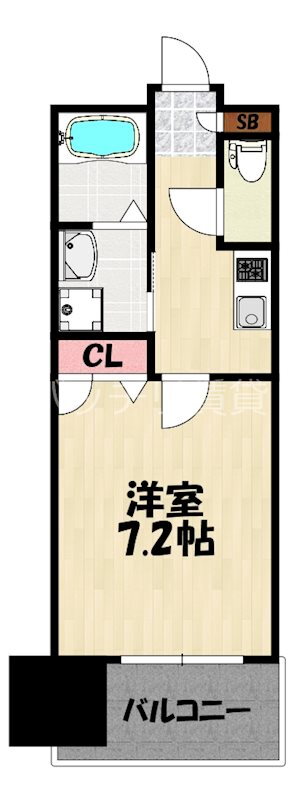 福岡県福岡市中央区天神３ 天神駅 1K マンション 賃貸物件詳細