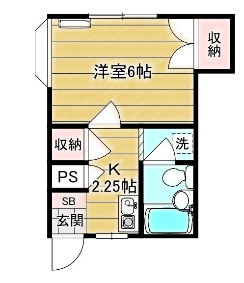東京都足立区東和４ 亀有駅 1K アパート 賃貸物件詳細