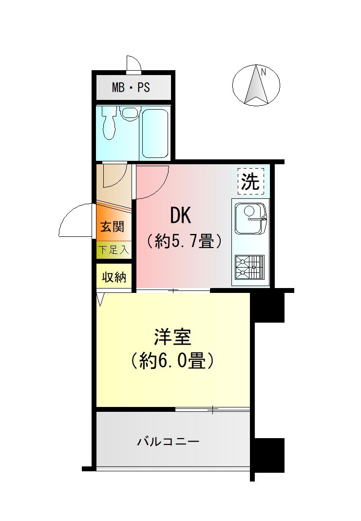 群馬県高崎市田町 高崎駅 1DK マンション 賃貸物件詳細