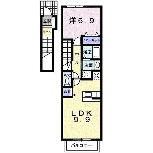 新潟県新潟市東区下木戸１ 新潟駅 1LDK アパート 賃貸物件詳細