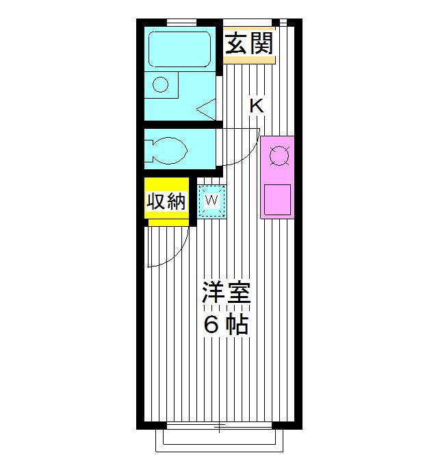 東京都練馬区桜台３ 桜台駅 1K アパート 賃貸物件詳細