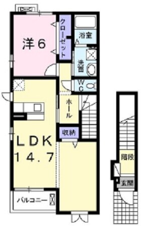 兵庫県明石市太寺天王町 明石駅 1LDK アパート 賃貸物件詳細