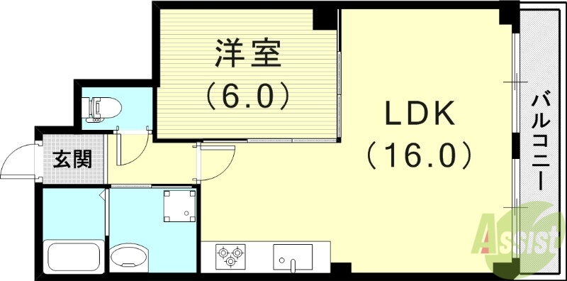 兵庫県神戸市東灘区魚崎中町４ 住吉駅 1LDK マンション 賃貸物件詳細
