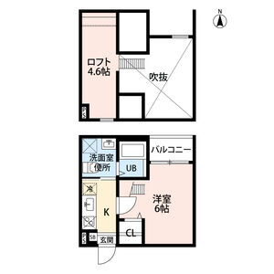 愛知県名古屋市中川区打出２ 高畑駅 1K アパート 賃貸物件詳細