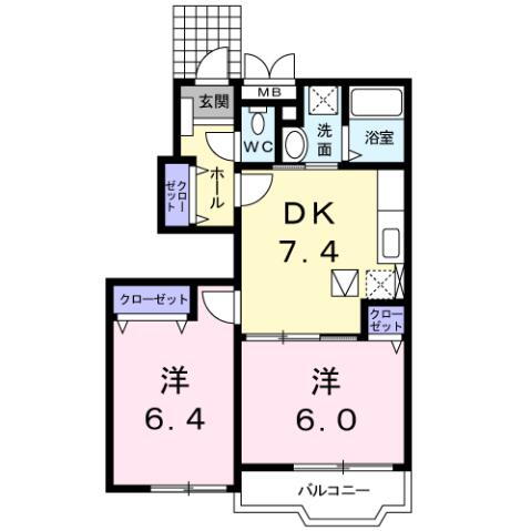 千葉県木更津市羽鳥野６ 木更津駅 2DK アパート 賃貸物件詳細