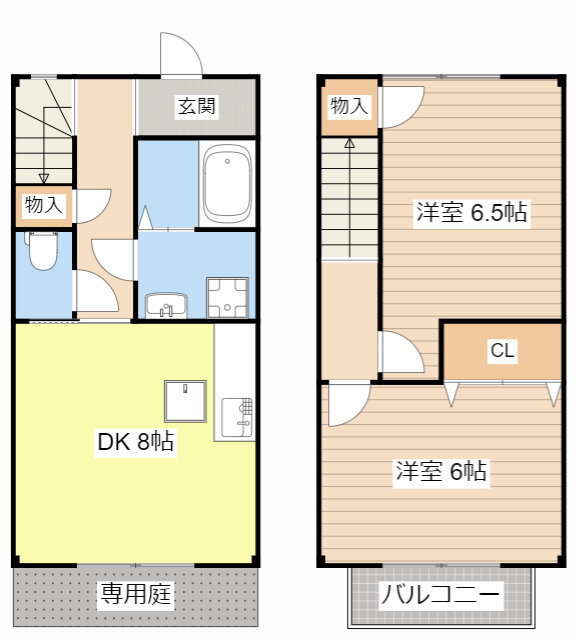 滋賀県長浜市朝日町 長浜駅 2DK 一戸建て 賃貸物件詳細