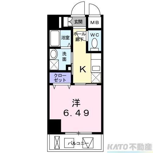 神奈川県相模原市緑区橋本３ 橋本駅 1K マンション 賃貸物件詳細