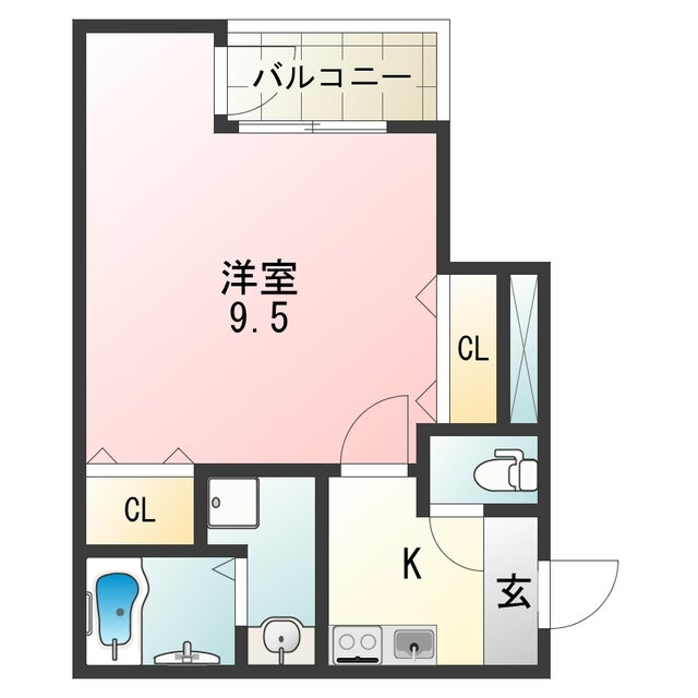 大阪府大阪市平野区長吉川辺２ 長原駅 1K アパート 賃貸物件詳細
