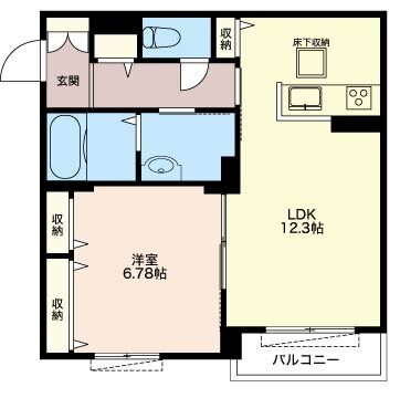 東京都足立区一ツ家４ 六町駅 1LDK アパート 賃貸物件詳細