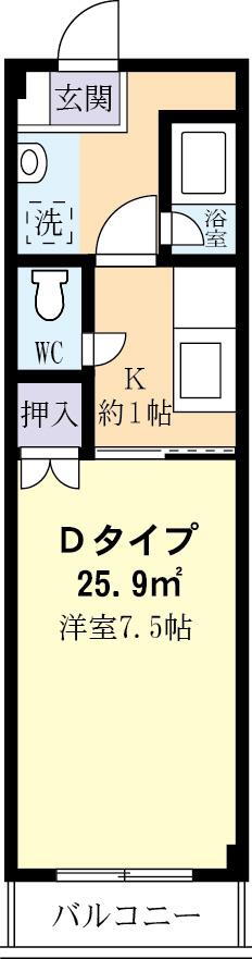 茨城県稲敷郡阿見町岡崎１ 土浦駅 1K マンション 賃貸物件詳細