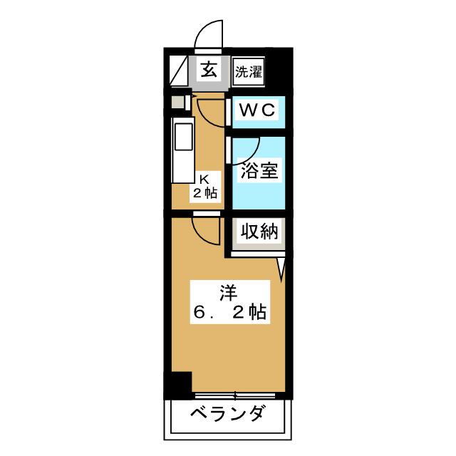 神奈川県川崎市高津区末長２ 溝の口駅 1K マンション 賃貸物件詳細