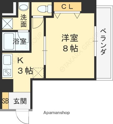 大阪府大阪市城東区成育２ 野江駅 1K マンション 賃貸物件詳細