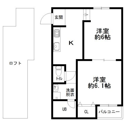 大阪府高石市取石１ 富木駅 2K アパート 賃貸物件詳細