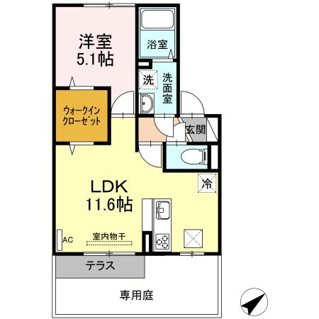 福岡県朝倉郡筑前町東小田 津古駅 1LDK アパート 賃貸物件詳細