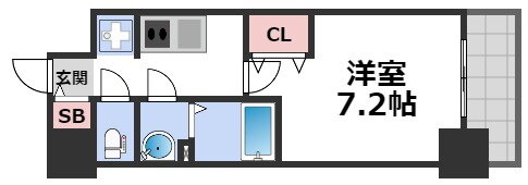 大阪府大阪市浪速区敷津西２ 大国町駅 1K マンション 賃貸物件詳細