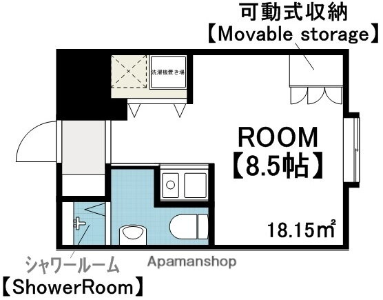 ＲＥ－００５ 6階 ワンルーム 賃貸物件詳細