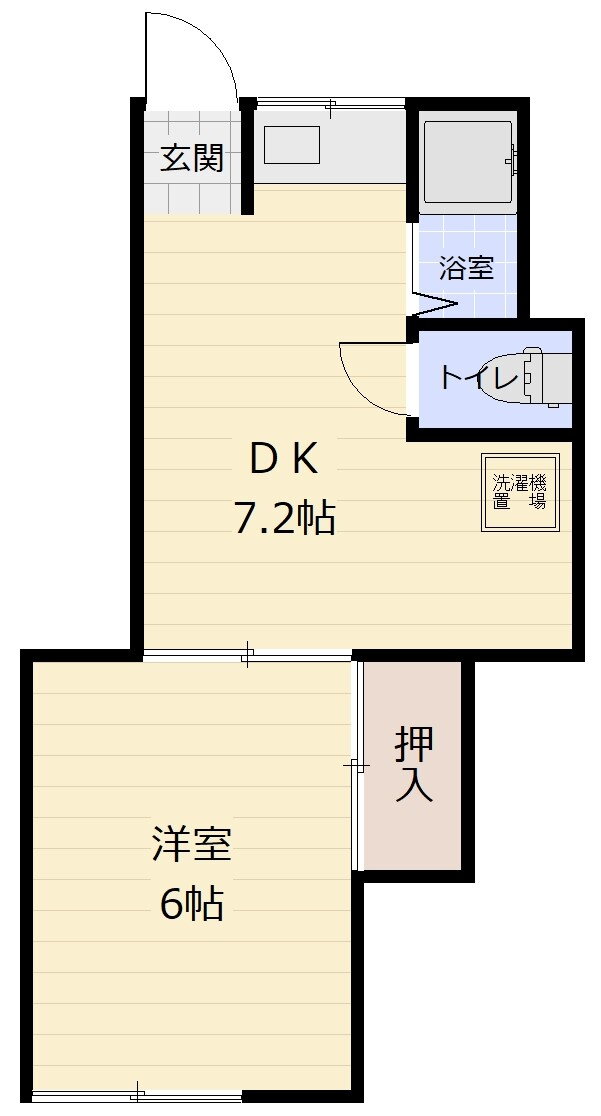 埼玉県所沢市大字山口 西所沢駅 1DK アパート 賃貸物件詳細