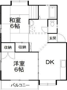 静岡県浜松市中央区有玉台１ 浜松駅 2DK アパート 賃貸物件詳細