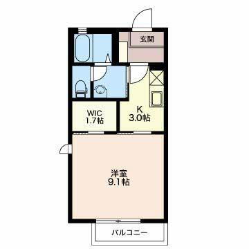リジュールオオタ 2階 1K 賃貸物件詳細