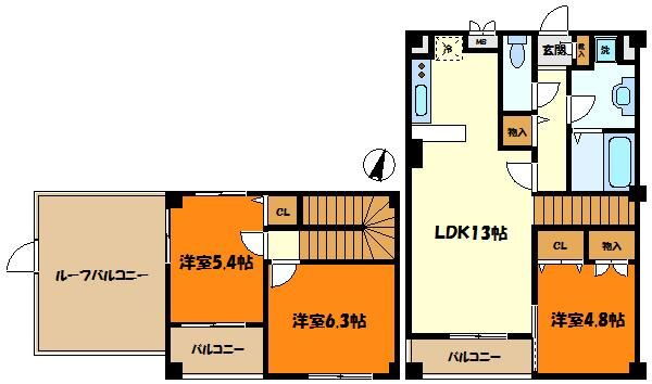 神奈川県横浜市港北区箕輪町２ 日吉駅 3LDK マンション 賃貸物件詳細