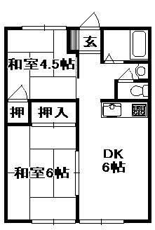 兵庫県三田市大原 新三田駅 2DK アパート 賃貸物件詳細