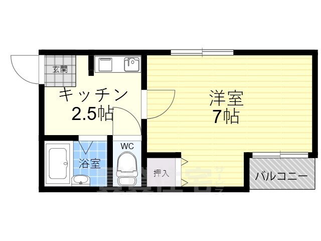 大阪府大阪市平野区喜連東５ 出戸駅 1K アパート 賃貸物件詳細