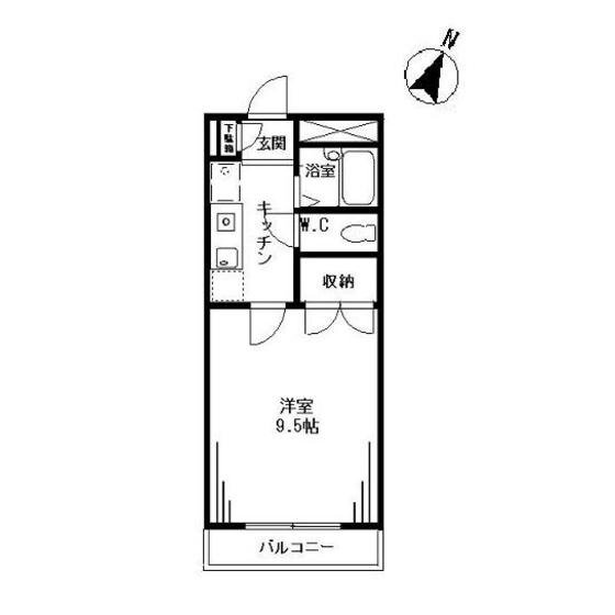 東京都世田谷区鎌田３ 二子玉川駅 1K マンション 賃貸物件詳細