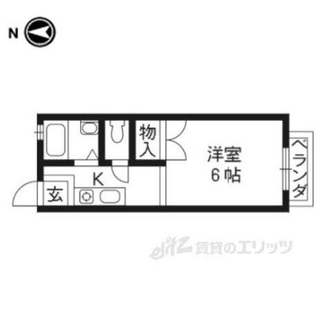 京都府京都市伏見区清水町 丹波橋駅 1K アパート 賃貸物件詳細