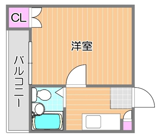 岡山県岡山市北区今２ 北長瀬駅 1K マンション 賃貸物件詳細