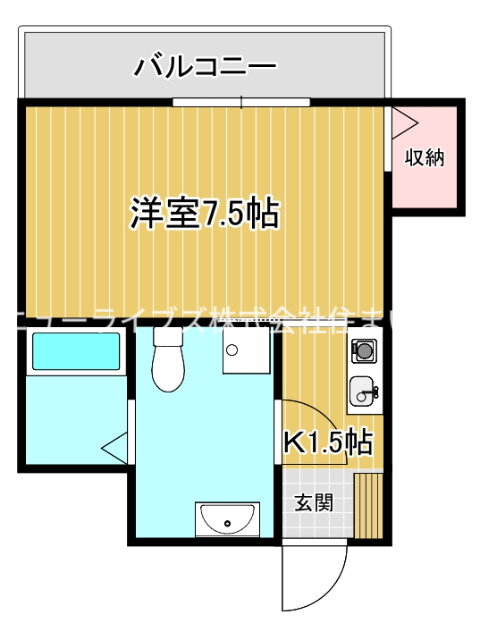 大阪府門真市上島町 萱島駅 1K マンション 賃貸物件詳細
