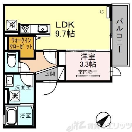 大阪府吹田市川岸町 南吹田駅 1LDK アパート 賃貸物件詳細