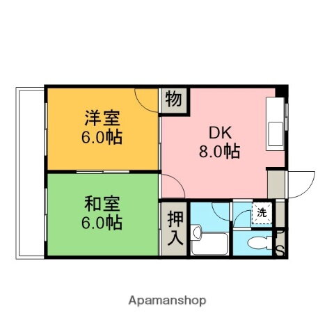 愛知県春日井市高蔵寺町２ 高蔵寺駅 2DK マンション 賃貸物件詳細