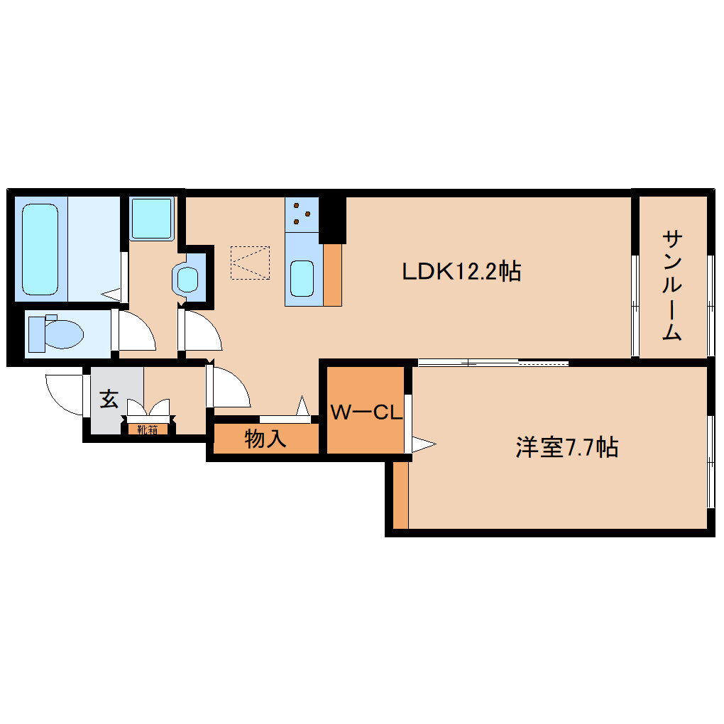 奈良県奈良市白毫寺町 京終駅 1LDK アパート 賃貸物件詳細