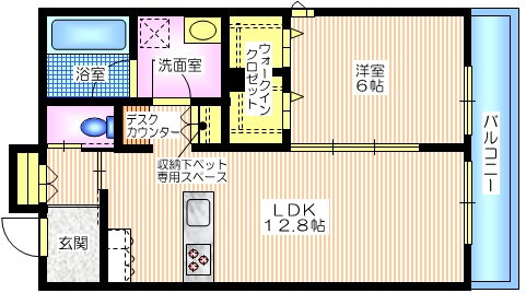 神奈川県横浜市神奈川区三ツ沢上町 三ツ沢上町駅 1LDK マンション 賃貸物件詳細