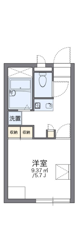 埼玉県熊谷市上之 熊谷駅 1K アパート 賃貸物件詳細